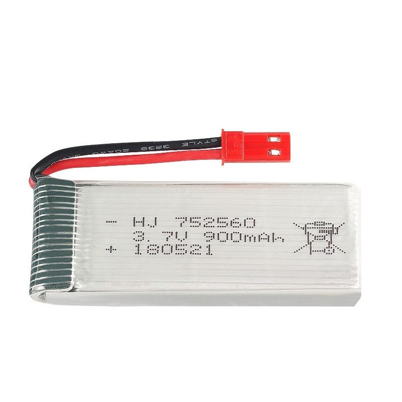 JST 3.7V 900mah Rechargeable B - Eachine Drone E58 recension och pris