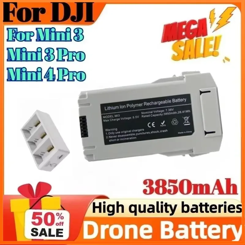 3850mAh Flight Time 45 Minutes - Dji Drone Mini 3 recension och pris