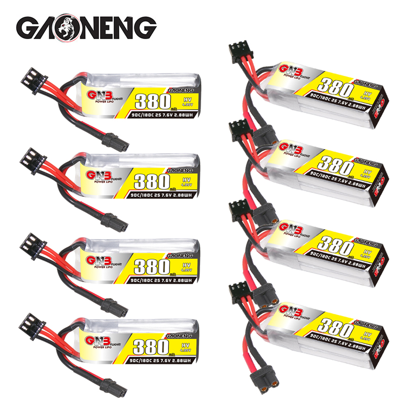 GNB 2S 7.6V 380mAh 90C/180C Li - Rc Helicopter Coaxial recension och pris